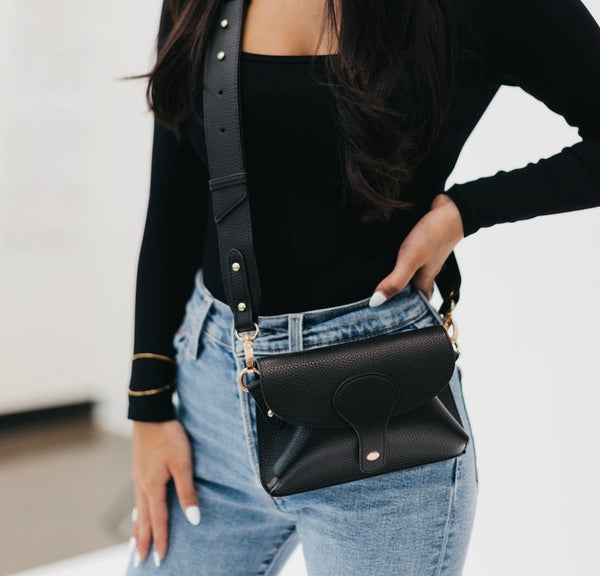 Vegan leather crossbody - Ayden Rose