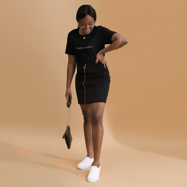 "I need a coffee" Bella Canvas Unisex Graphic t-shirt - Ayden Rose