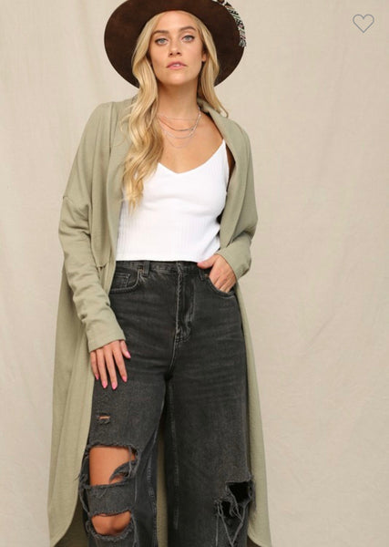 Sage oversized slouchy cardigan - Ayden Rose