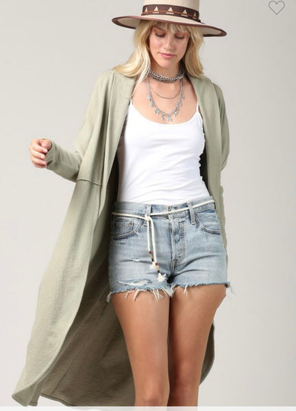 Sage oversized slouchy cardigan - Ayden Rose