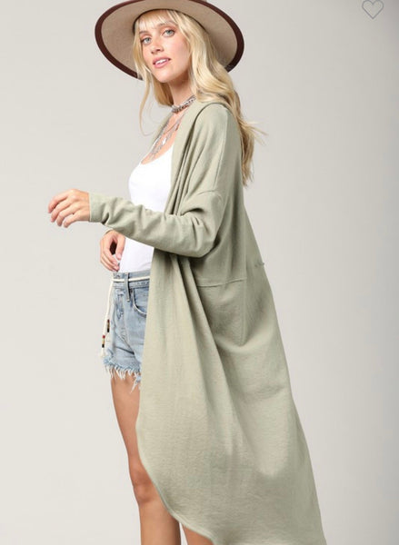 Sage oversized slouchy cardigan - Ayden Rose