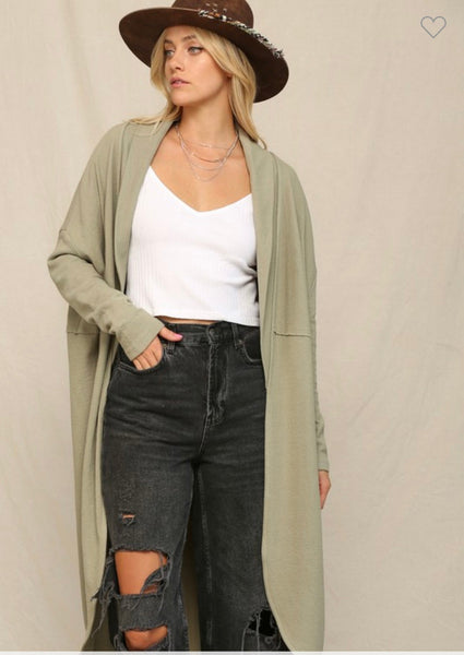 Sage oversized slouchy cardigan - Ayden Rose
