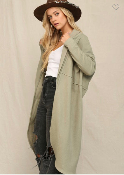 Sage oversized slouchy cardigan - Ayden Rose