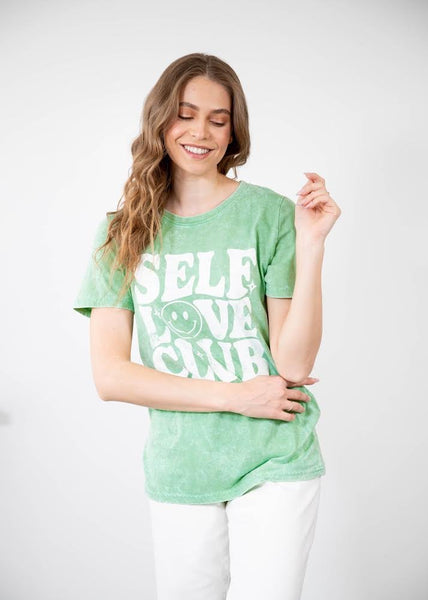 “Self love club” graphic tee - Ayden Rose