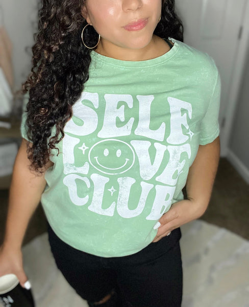 “Self love club” graphic tee - Ayden Rose