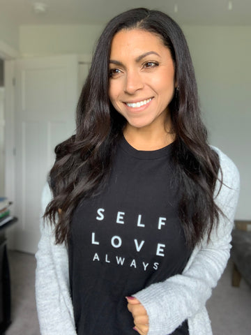 Unisex Bella Canvas T-shirt with "Self Love Always" Motivational Print