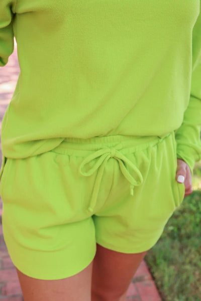 Cozy Lime lounge set - Ayden Rose