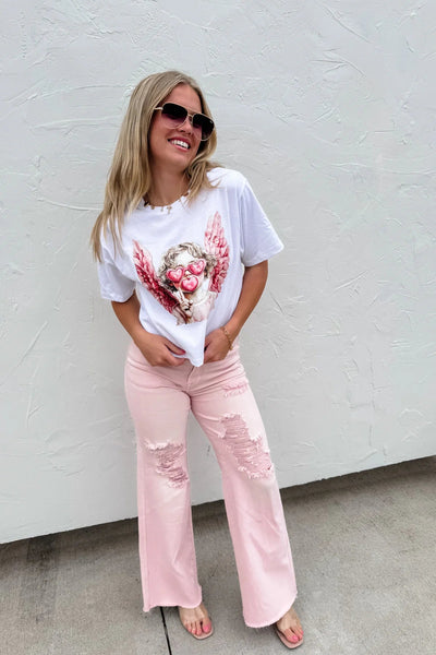 Cute Cupid graphic tee - Ayden Rose