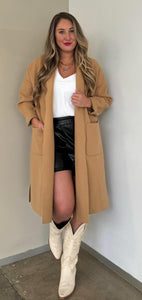 Open front Fall coat - Ayden Rose