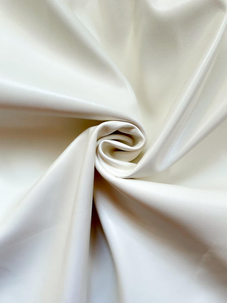 Pre-order White faux leather cargo skirt - Ayden Rose