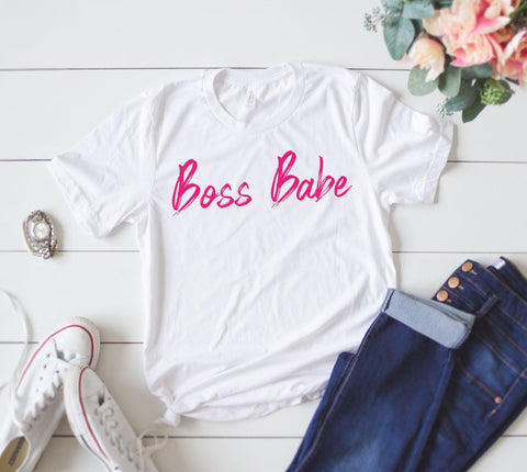 “Boss Babe” graphic tee - Ayden Rose