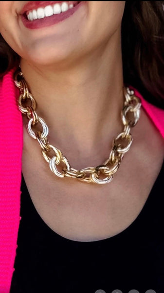 Chunky chain link necklace - Ayden Rose