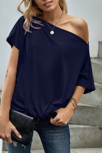 Off the shoulder short sleeved top - Ayden Rose