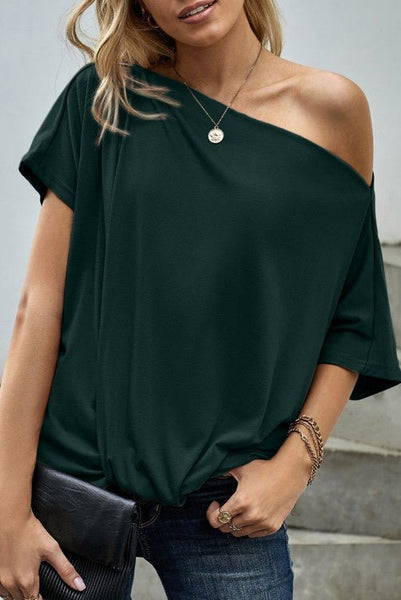Off the shoulder short sleeved top - Ayden Rose
