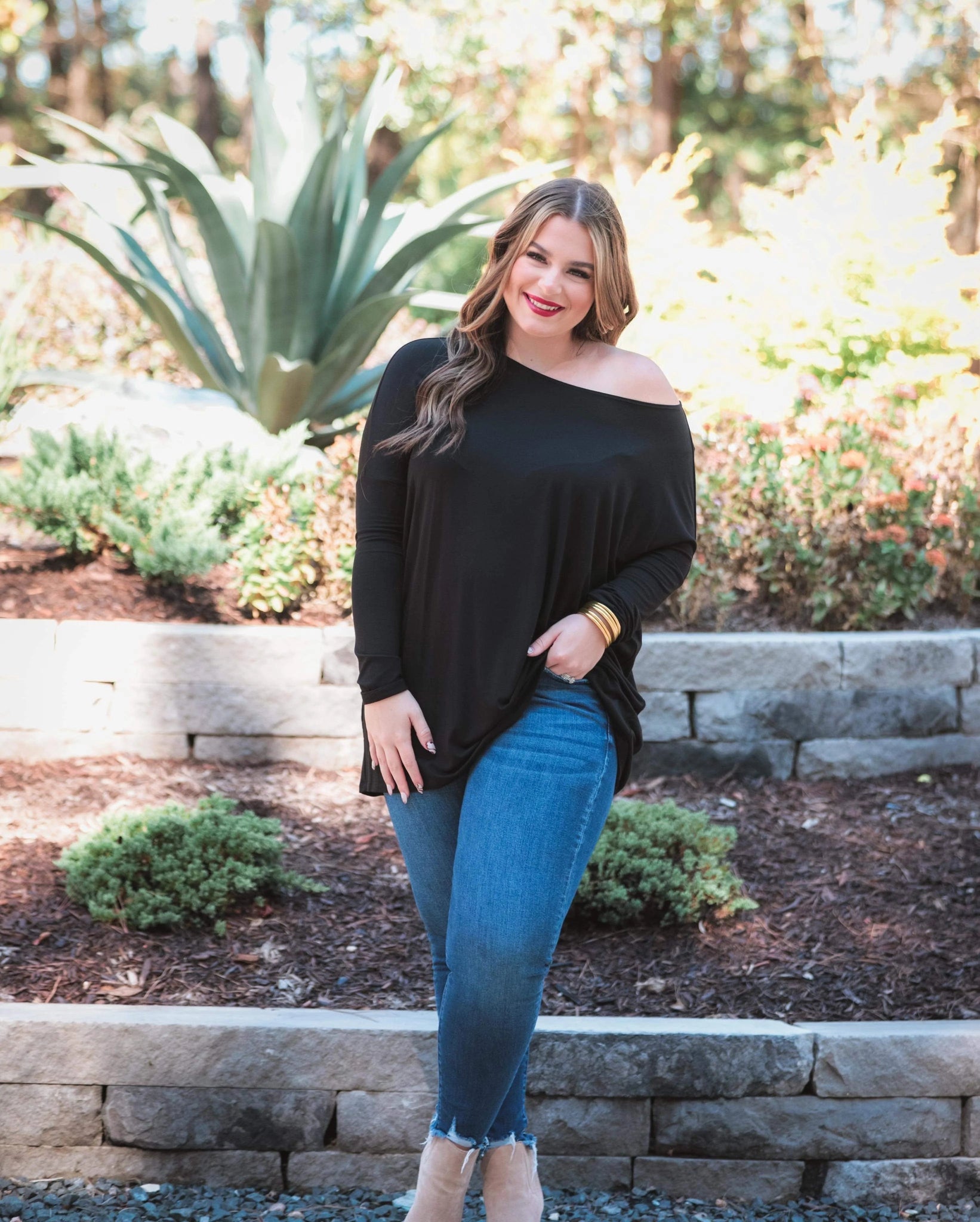 Oversized long sleeved leggings top - Ayden Rose