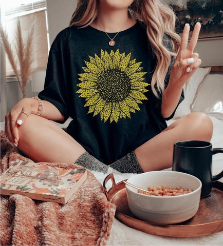 Sunflower graphic tee - Ayden Rose